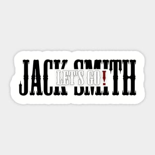 Jack Smith Let`s Go! Sticker